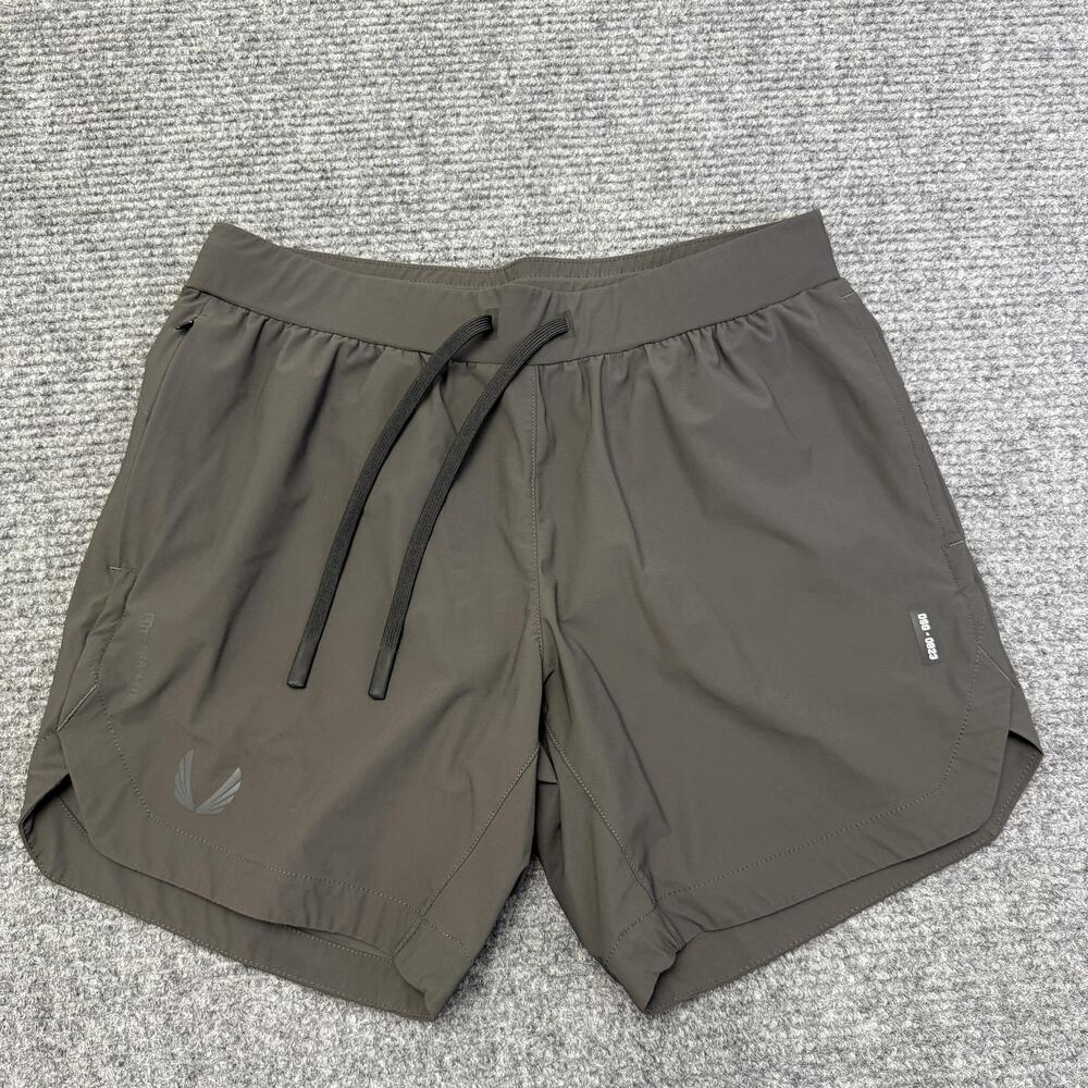 ASRV Shorts Mens L Brown Tetra-Lite Athletic 6 In Inseam Running Training Gym